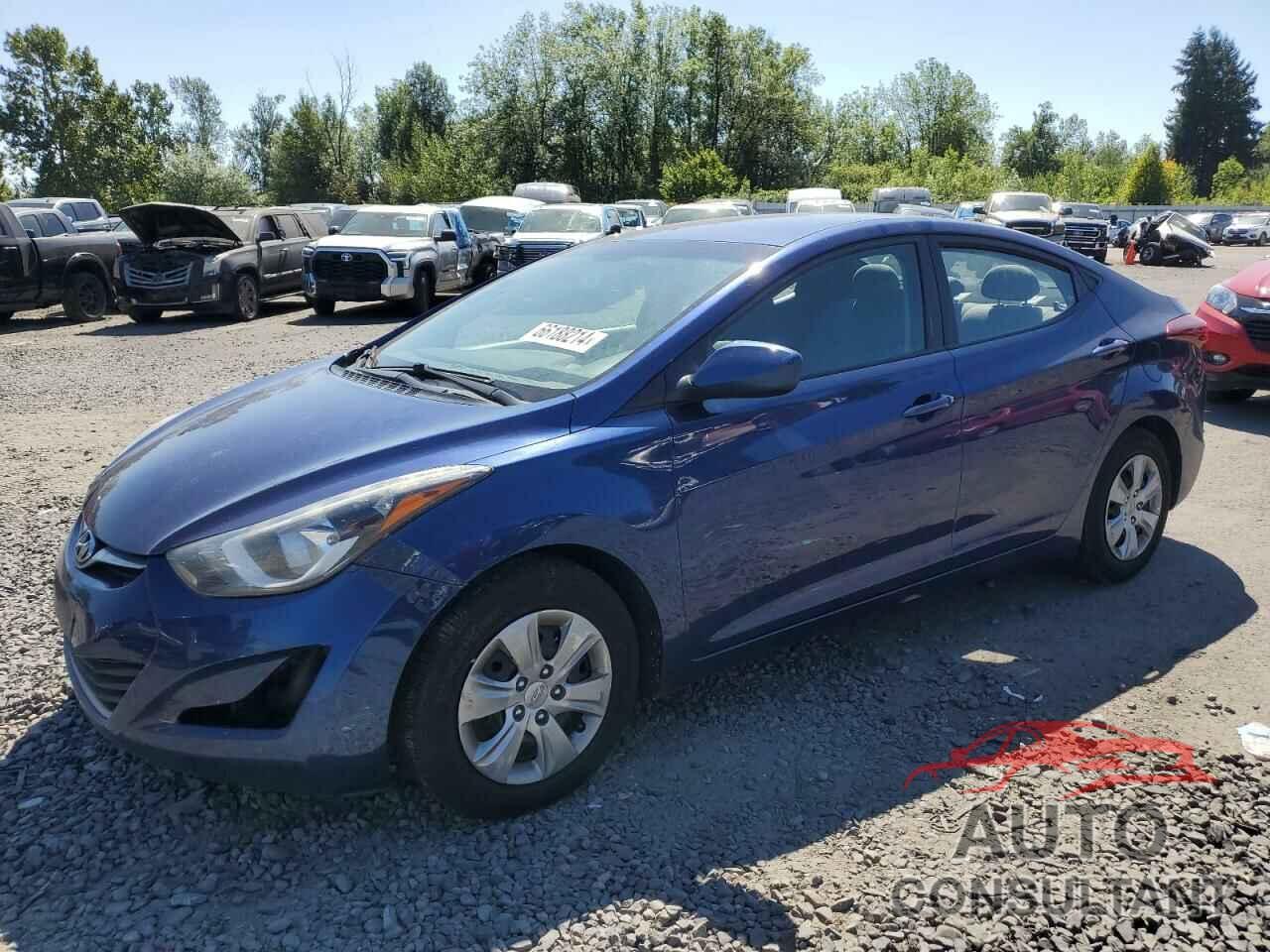 HYUNDAI ELANTRA 2016 - 5NPDH4AE8GH715424