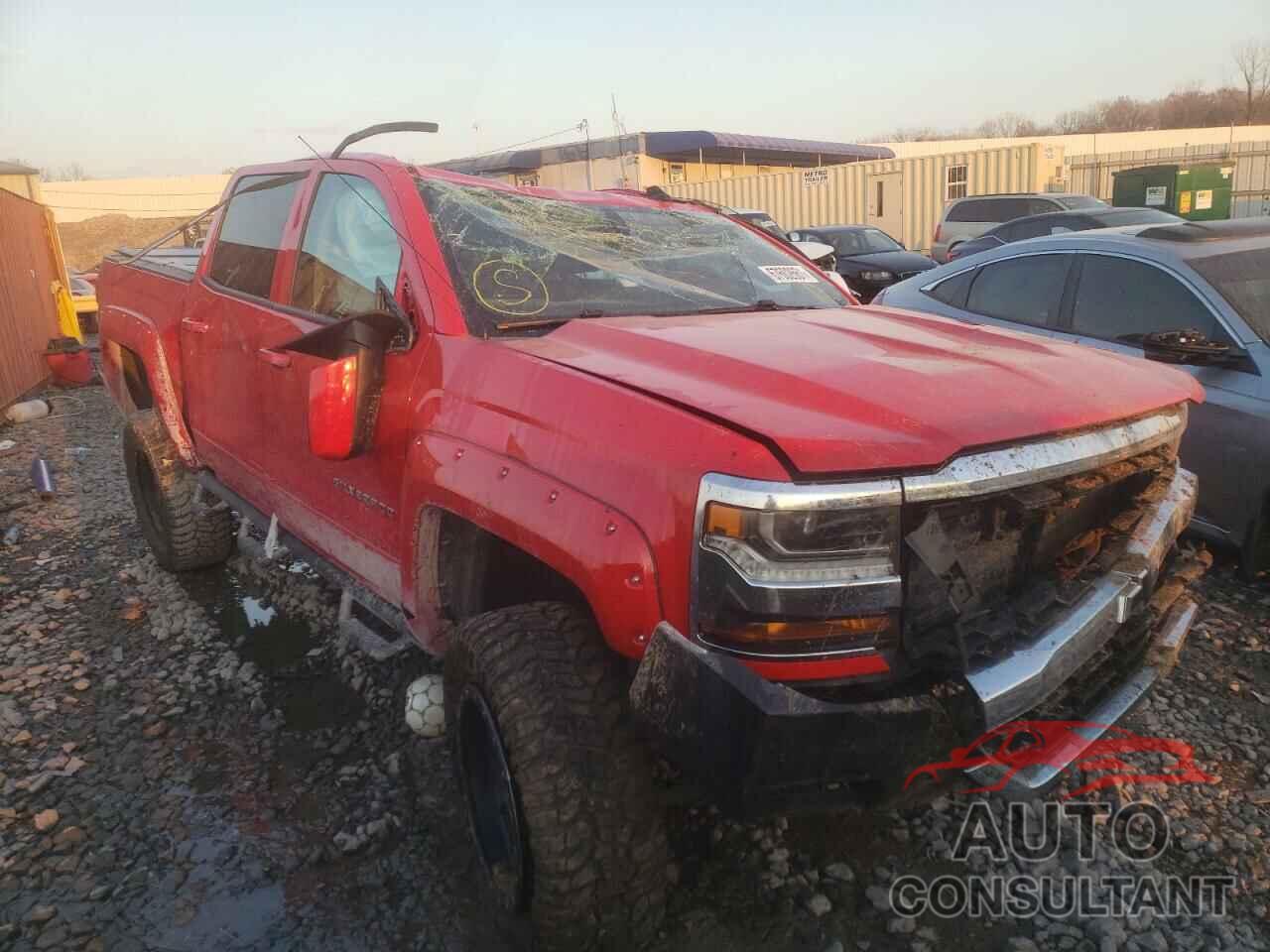 CHEVROLET SILVERADO 2017 - 3GCUKREC3HG484885