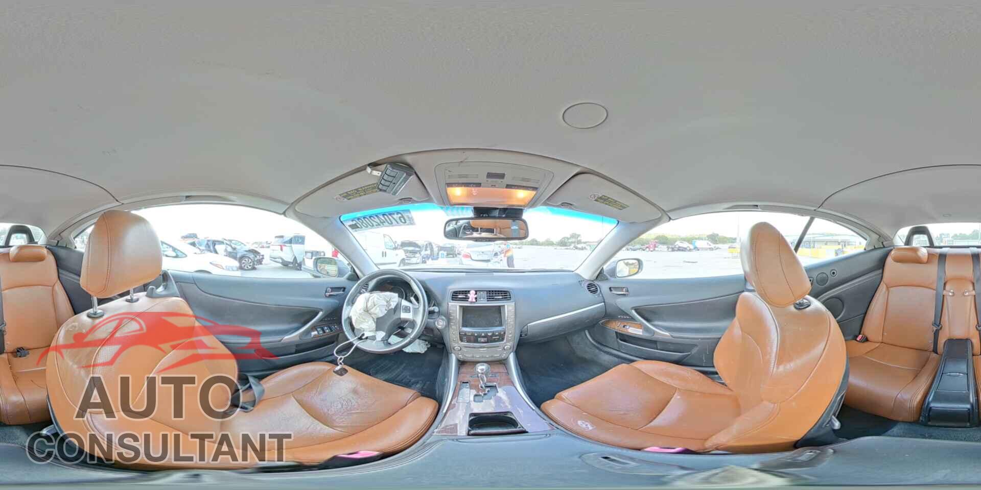 LEXUS IS 2012 - JTHFF2C27C2526151