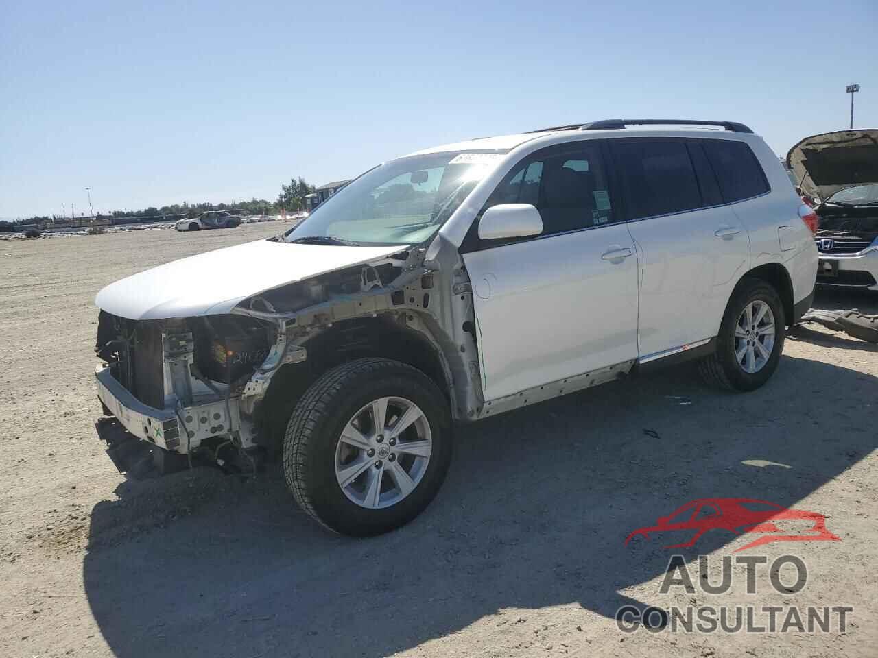 TOYOTA HIGHLANDER 2013 - 5TDZA3EH6DS037514