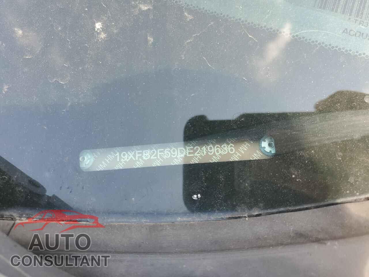 HONDA CIVIC 2013 - 19XFB2F59DE219636