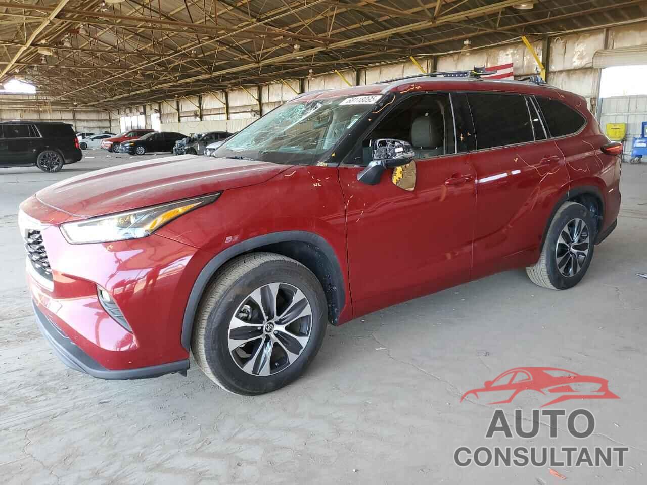 TOYOTA HIGHLANDER 2022 - 5TDHZRAH7NS136034