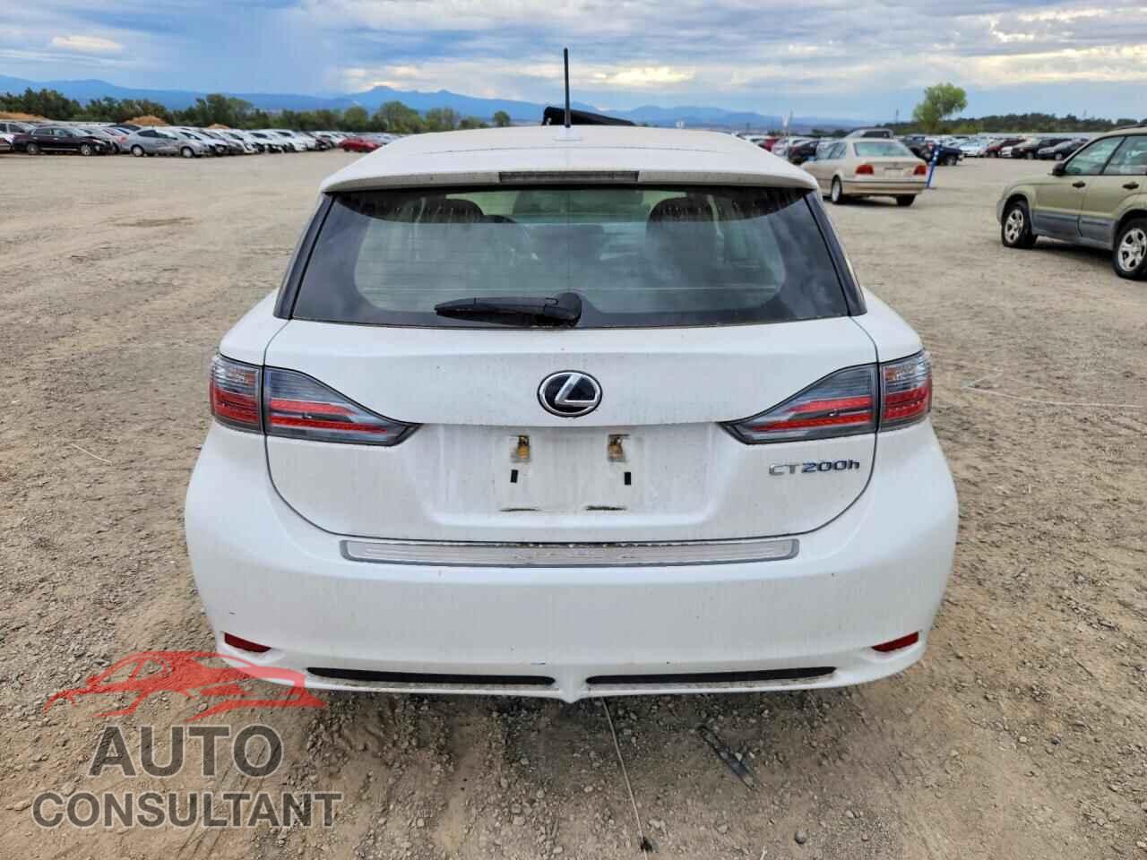 LEXUS CT 200 2013 - JTHKD5BH7D2168692