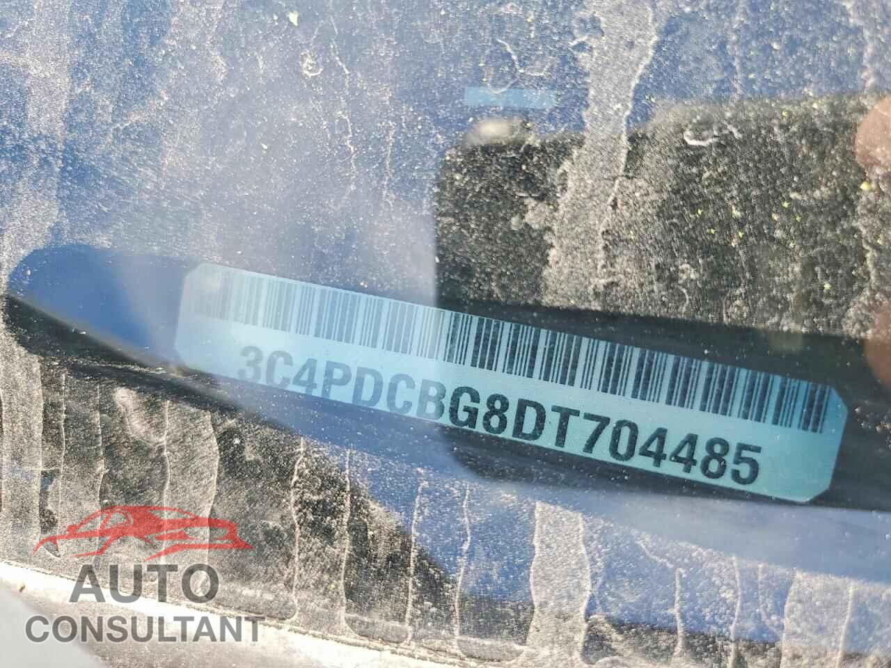 DODGE JOURNEY 2013 - 3C4PDCBG8DT704485