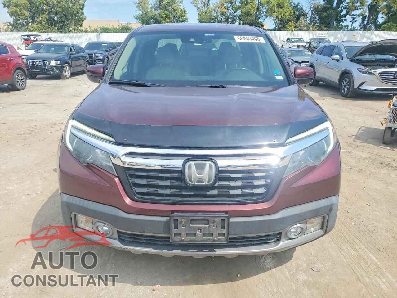 HONDA RIDGELINE 2017 - 5FPYK3F72HB031385