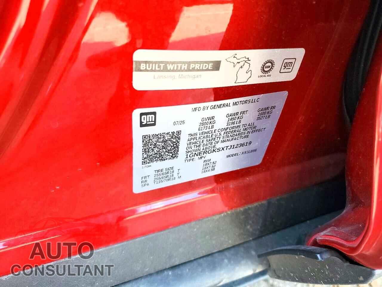 CHEVROLET TRAVERSE 2026 - 1GNERGKSXTJ123619
