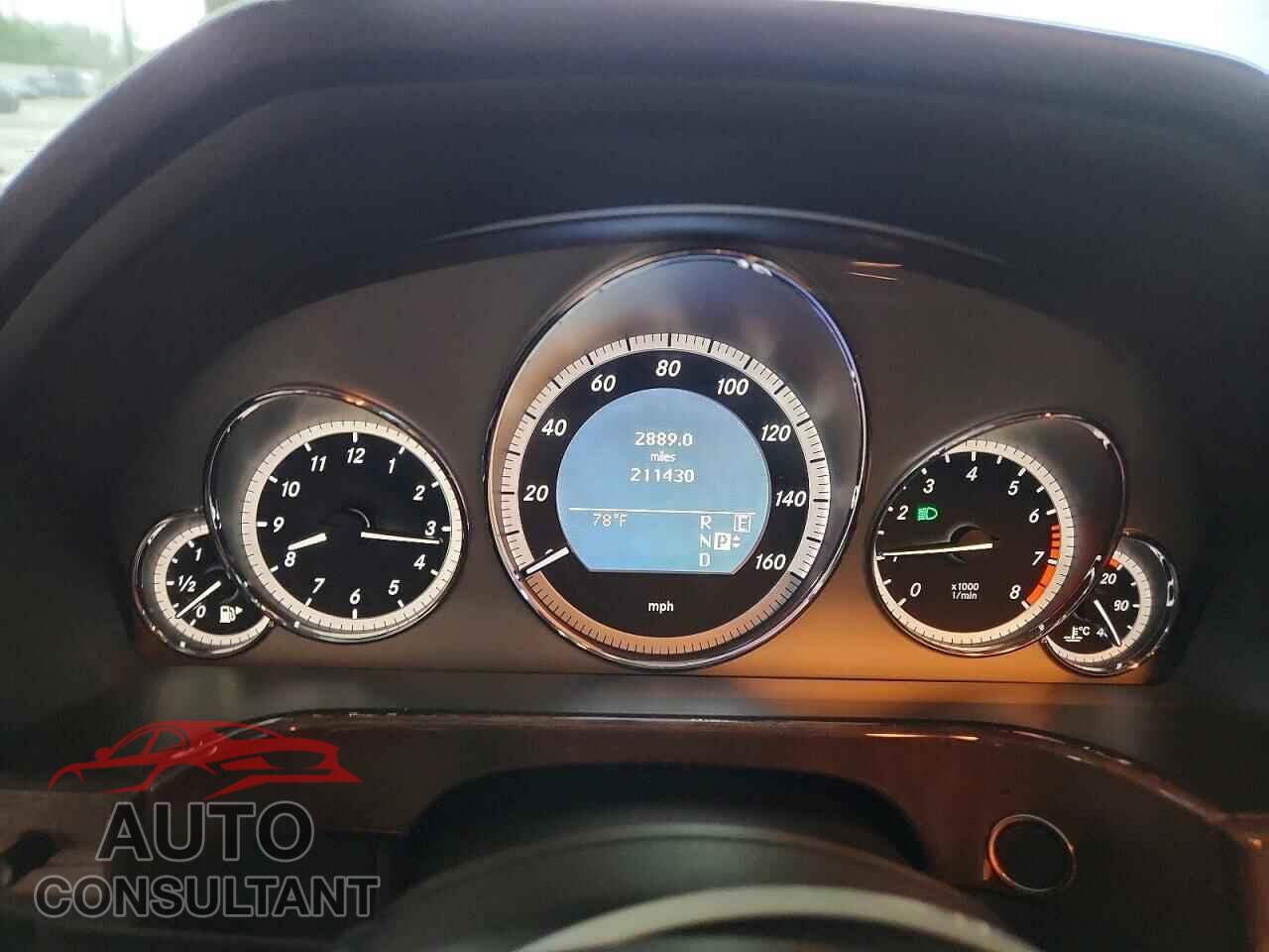 MERCEDES-BENZ E-CLASS 2011 - WDDHF5GB2BA290735