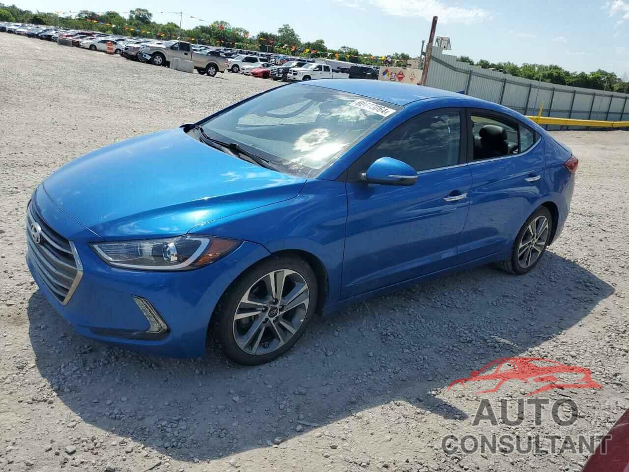 HYUNDAI ELANTRA 2017 - KMHD84LF8HU069827