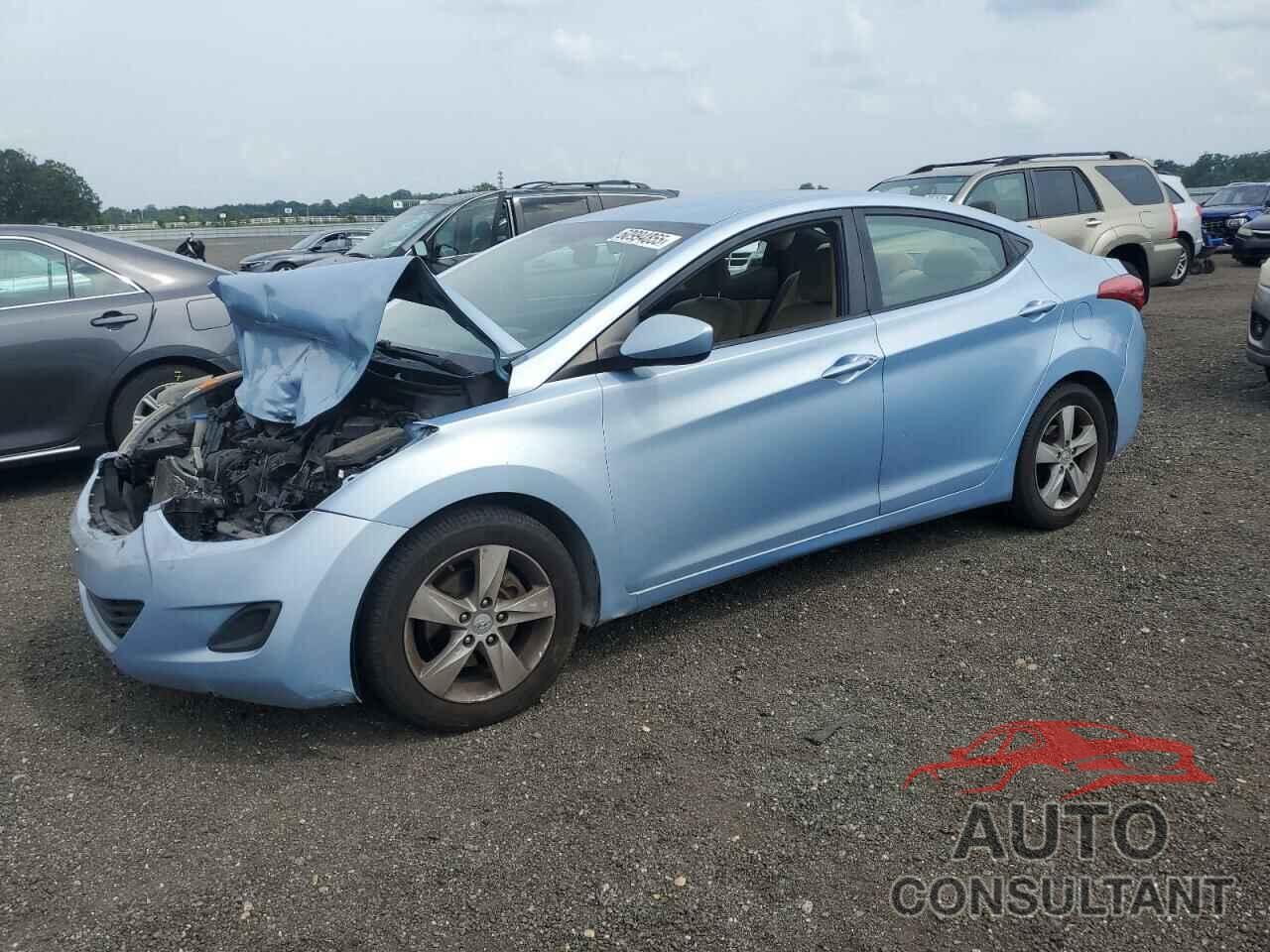 HYUNDAI ELANTRA 2011 - KMHDH4AE9BU156136