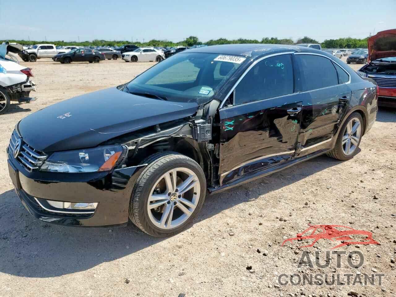VOLKSWAGEN PASSAT 2014 - 1VWCS7A31EC110745