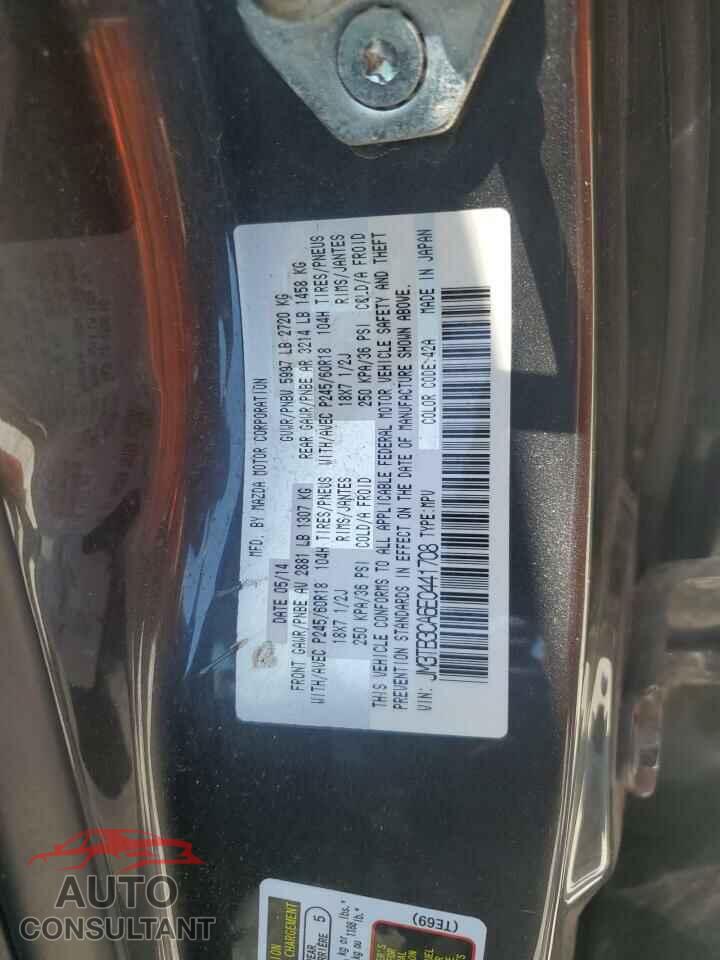 MAZDA CX-9 2014 - JM3TB3CA6E0441708