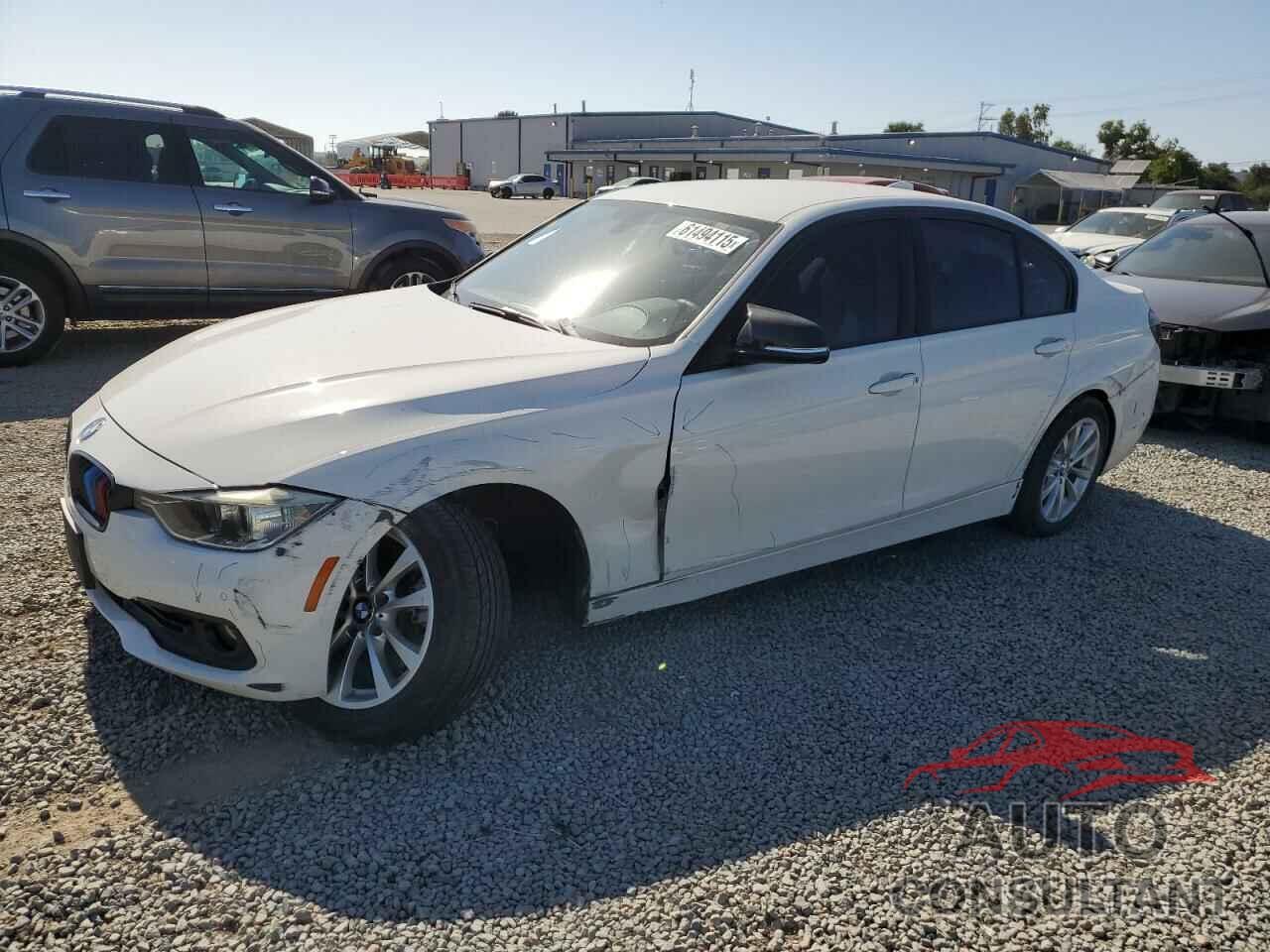 BMW 3 SERIES 2017 - WBA8E1G31HNU17696
