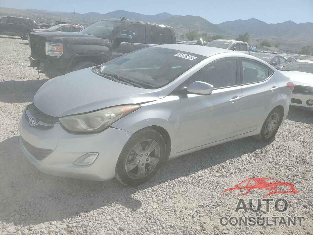 HYUNDAI ELANTRA 2013 - KMHDH4AEXDU999832