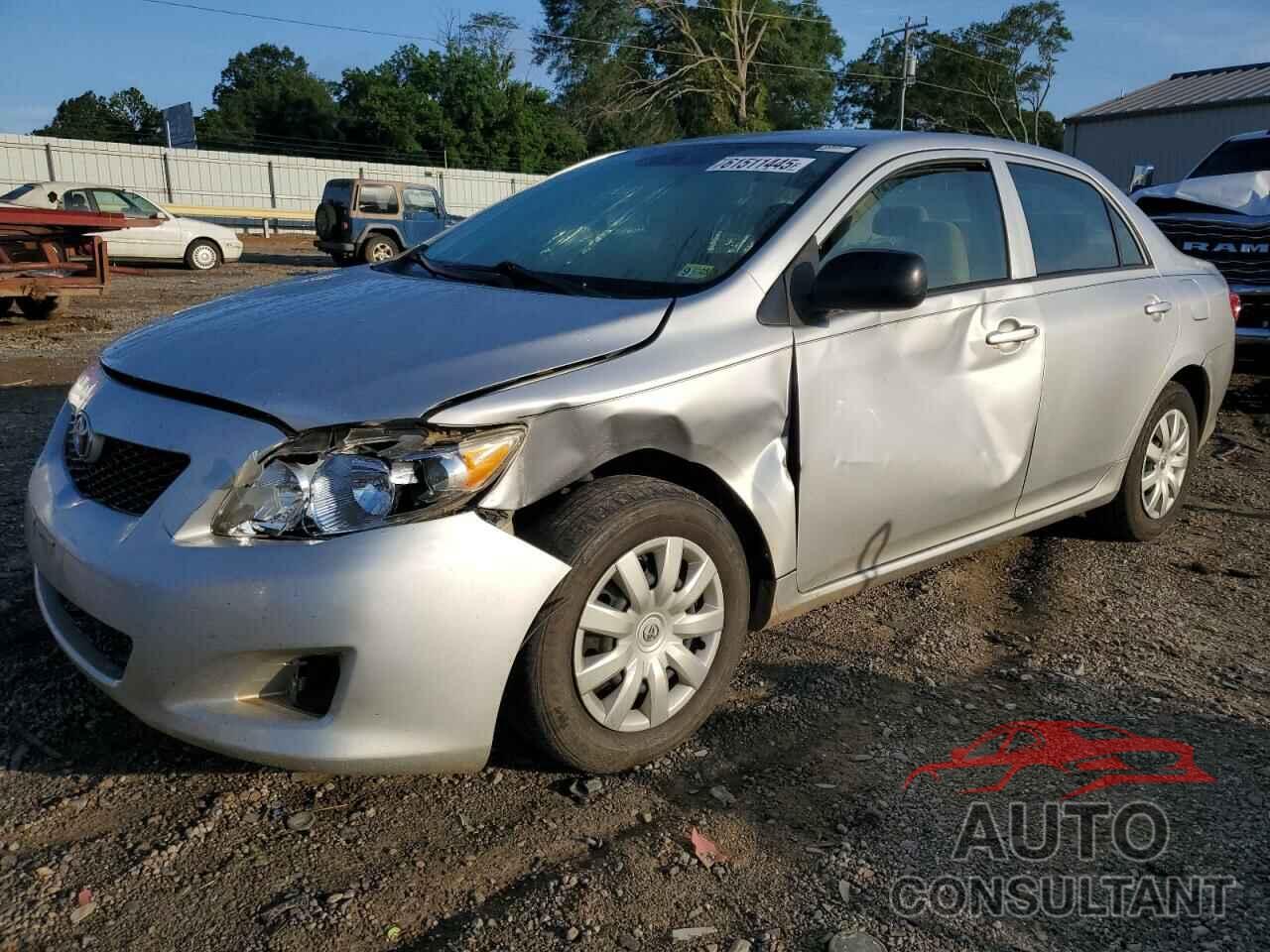 TOYOTA COROLLA 2009 - JTDBL40E99J016658