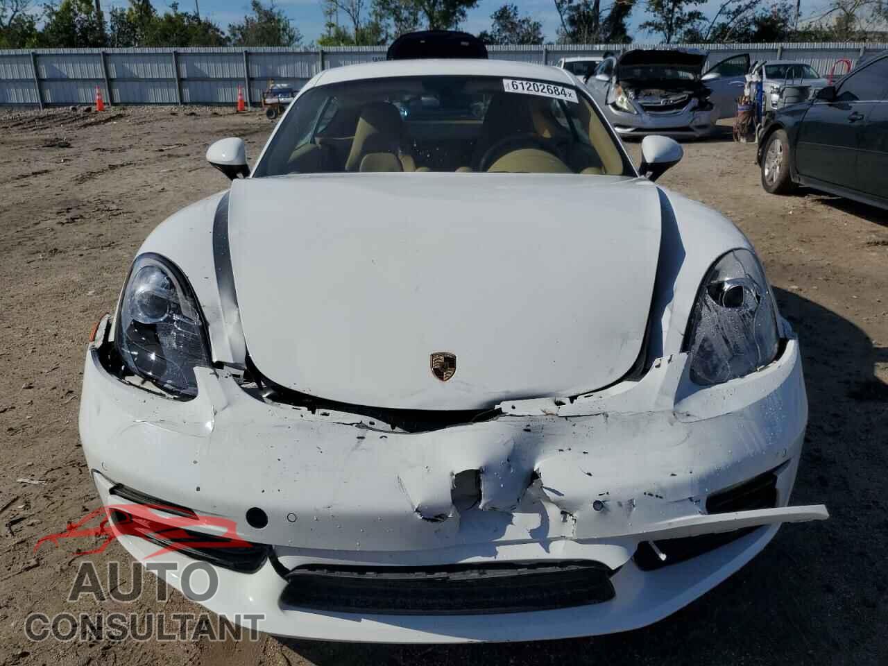PORSCHE CAYMAN 2017 - WP0AB2A86HS285771