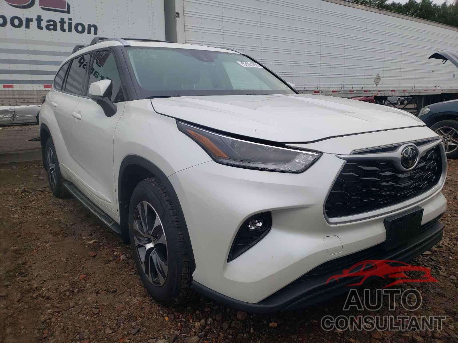 TOYOTA HIGHLANDER 2021 - 5TDGZRBH7MS124667