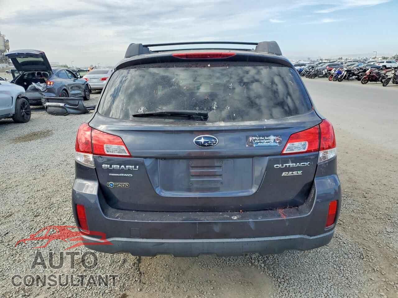 SUBARU OUTBACK 2012 - 4S4BRBGC4C3226454