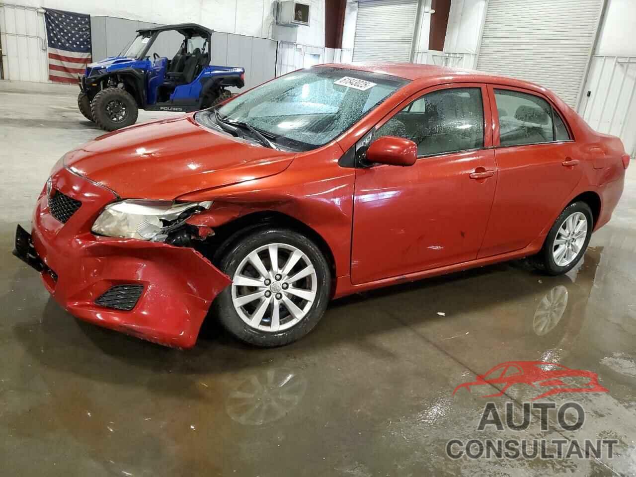 TOYOTA COROLLA 2009 - JTDBL40E69J017234