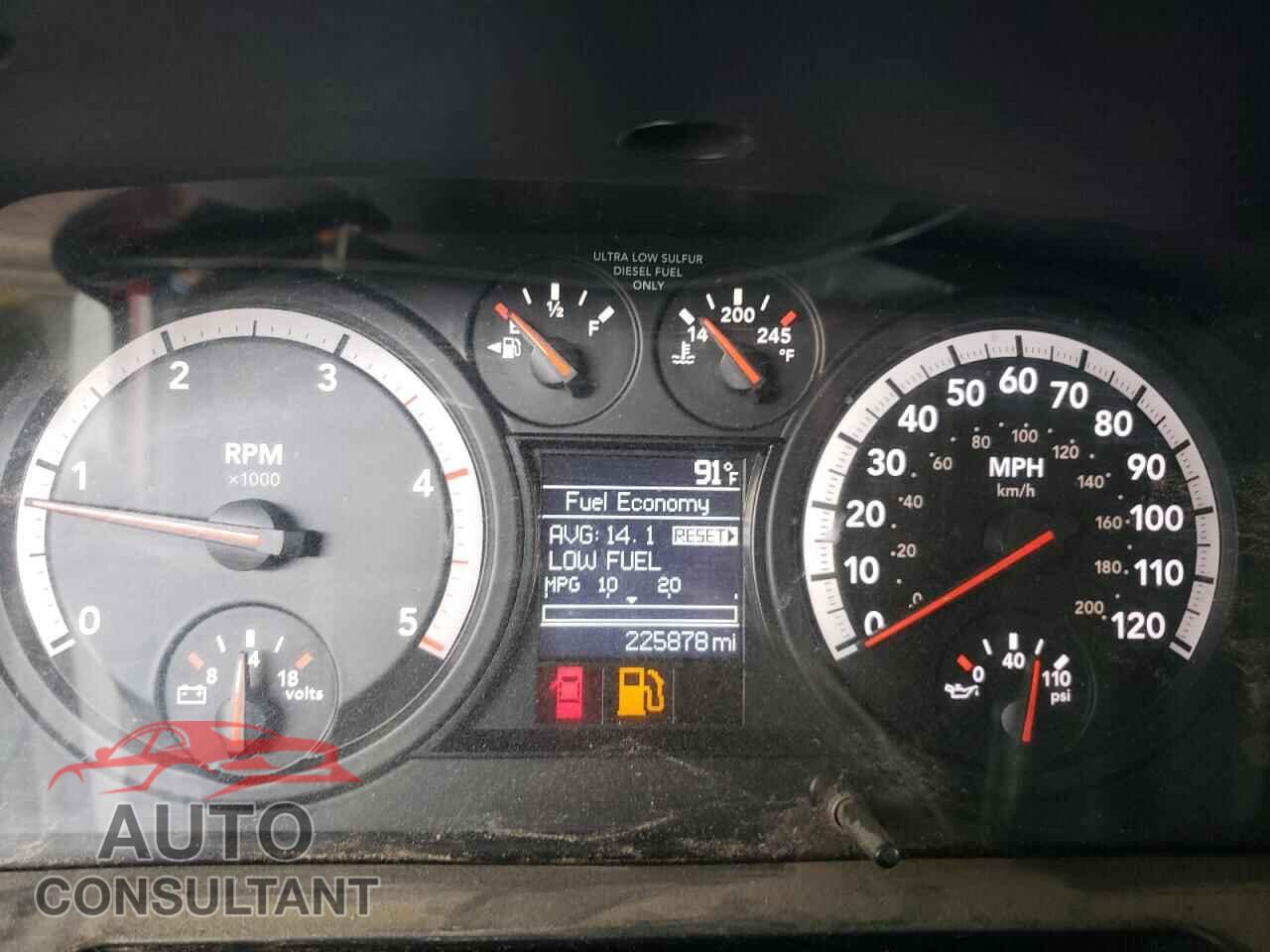 DODGE RAM 2500 2012 - 3C6UD5CL2CG345983