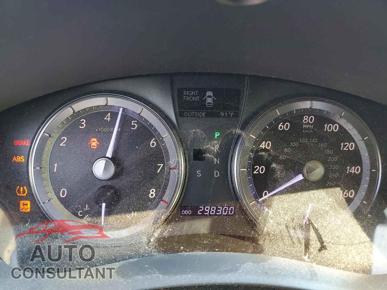 LEXUS ES350 2012 - JTHBK1EG0C2508975