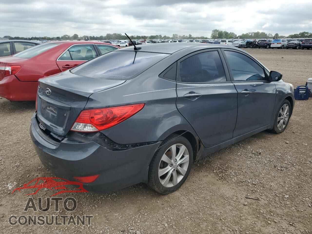 HYUNDAI ACCENT 2012 - KMHCU4AE7CU185952
