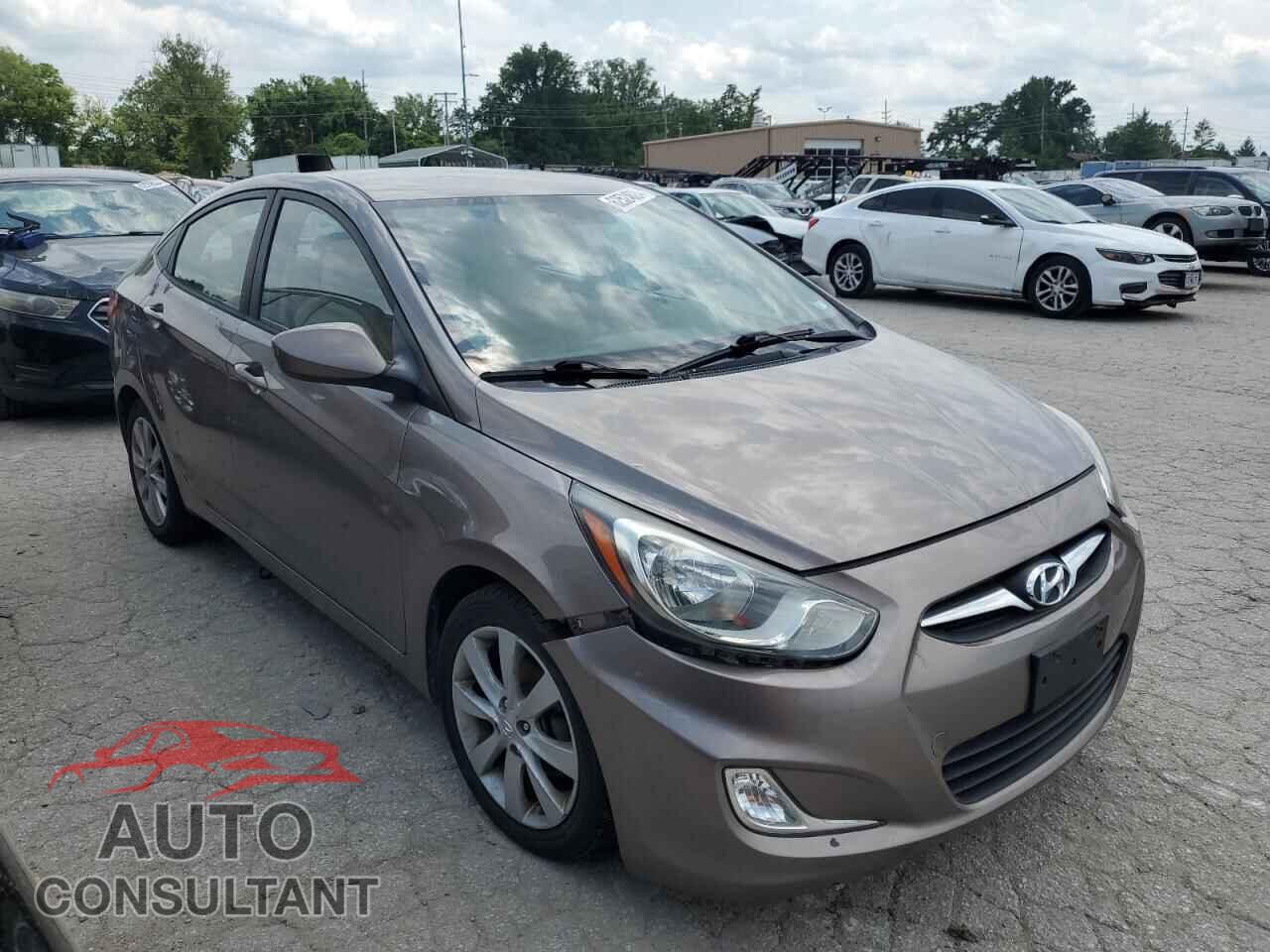 HYUNDAI ACCENT 2013 - KMHCU4AE1DU443092
