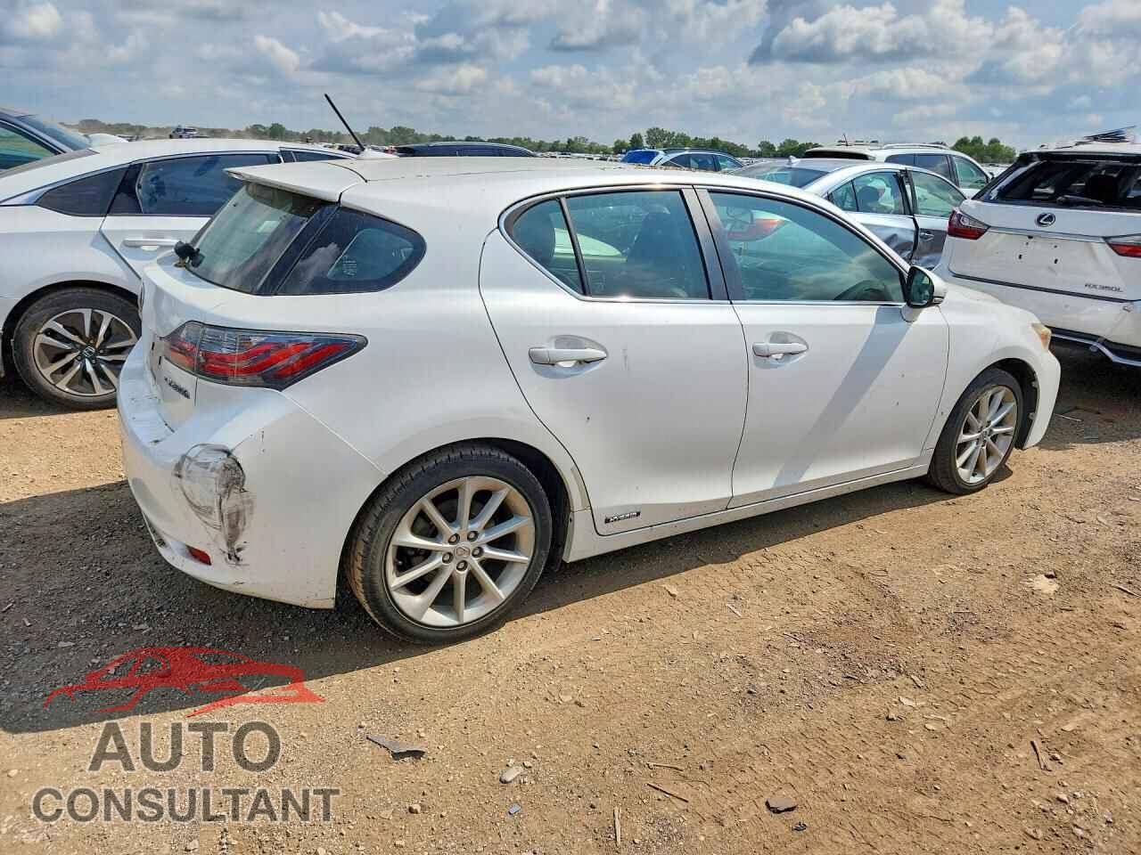 LEXUS CT 200 2012 - JTHKD5BH1C2072250