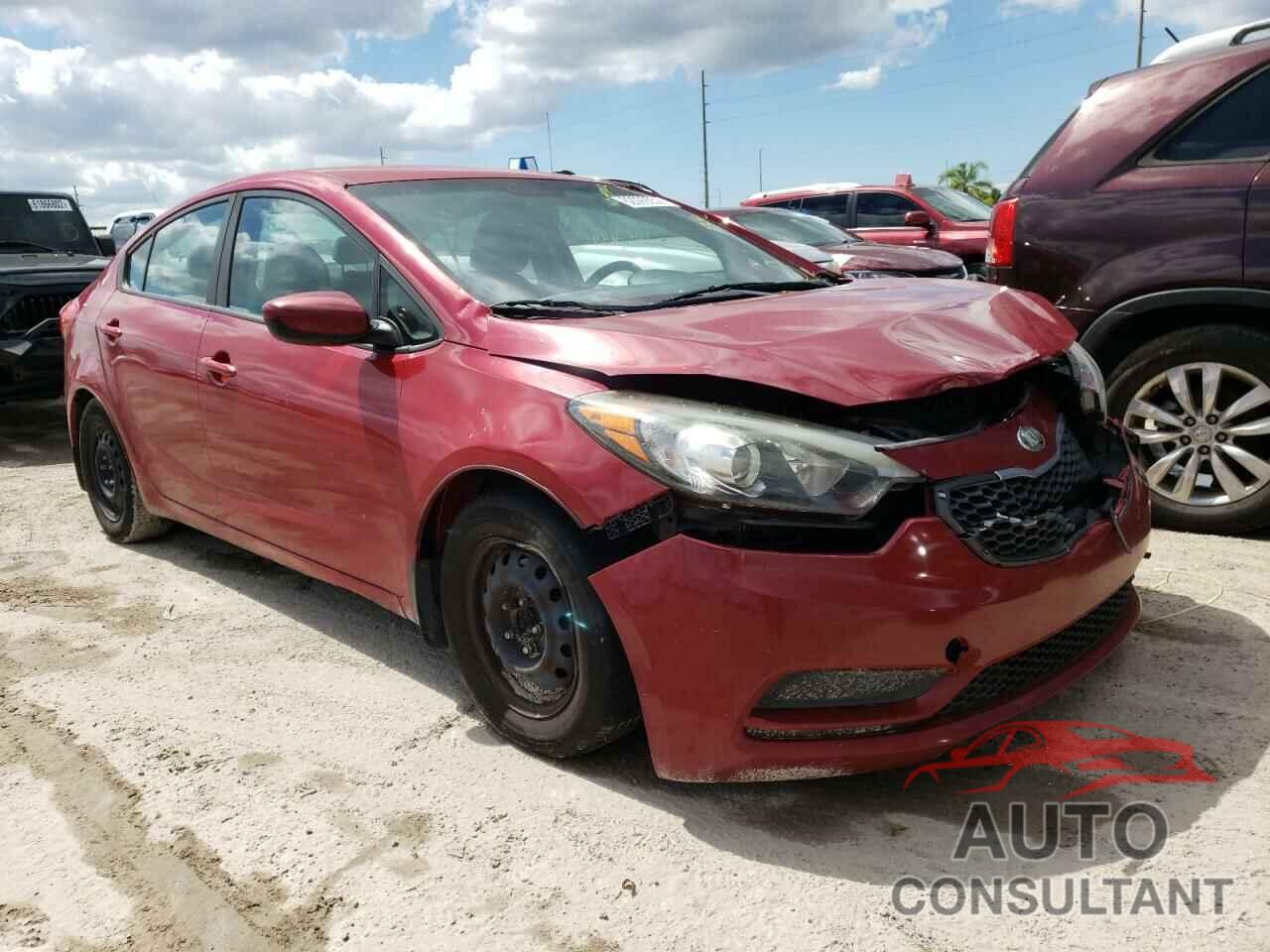 KIA FORTE 2016 - KNAFK4A6XG5572797