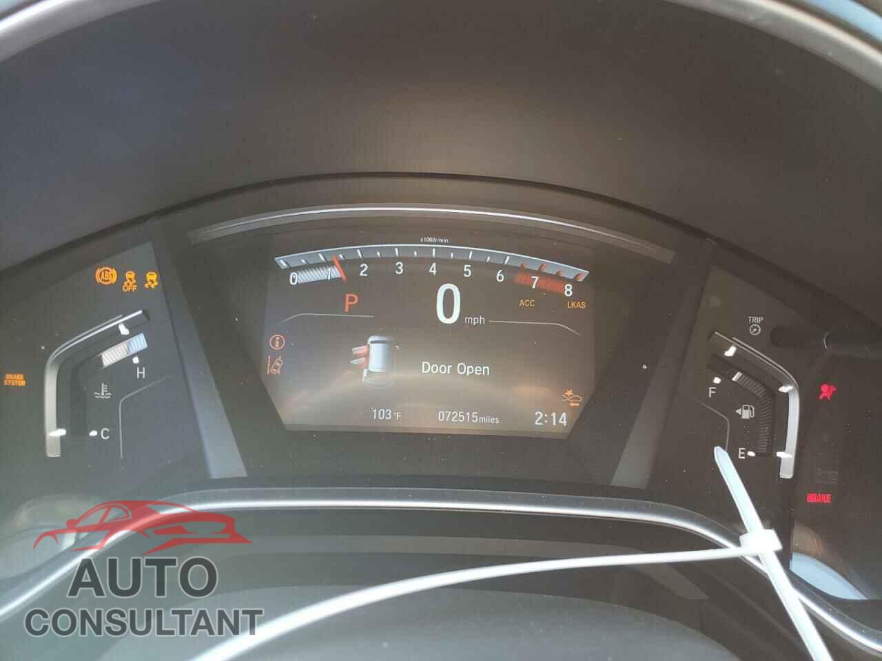 HONDA CRV 2017 - 2HKRW2H57HH678048