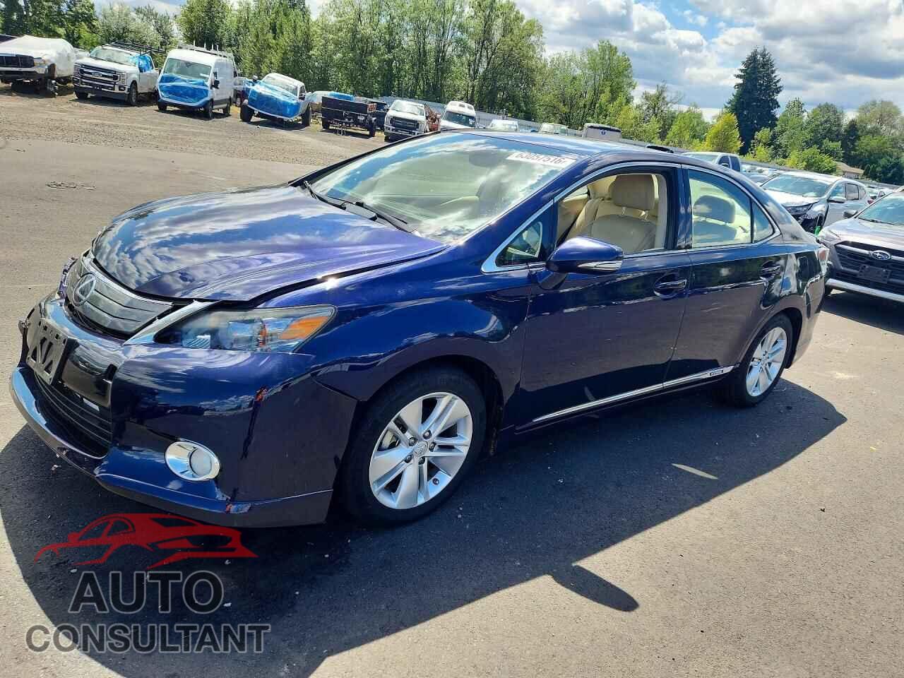 LEXUS HS 2011 - JTHBB1BA3B2045809