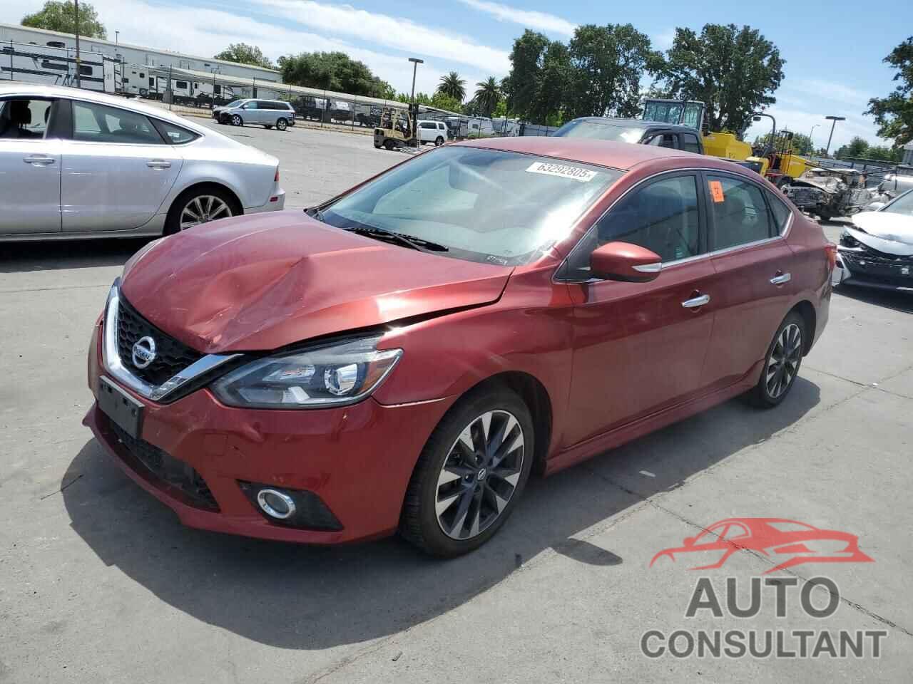 NISSAN SENTRA 2018 - 3N1AB7AP3JY205972