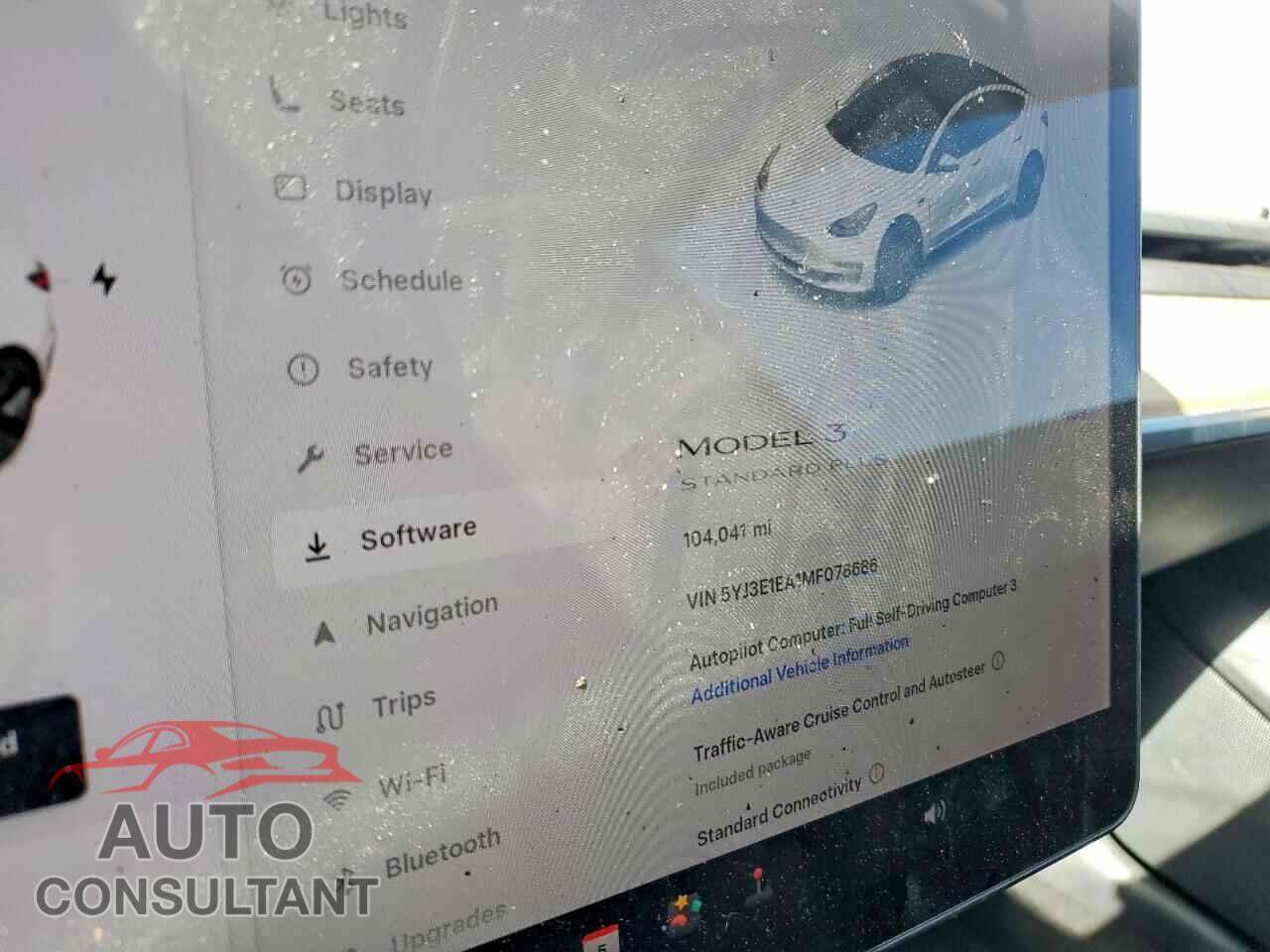 TESLA MODEL 3 2021 - 5YJ3E1EA1MF078686