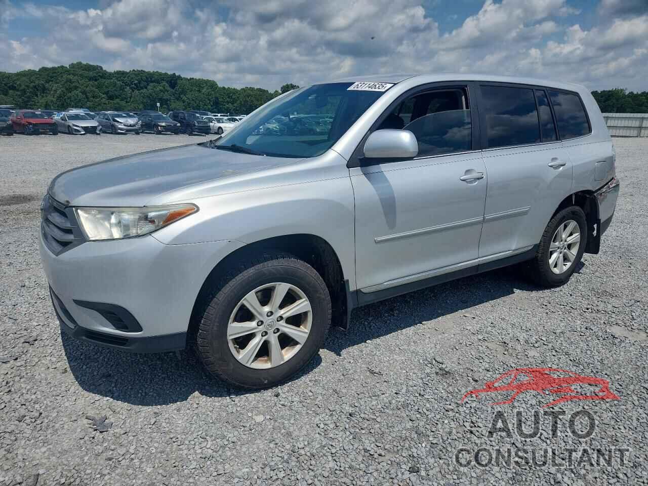 TOYOTA HIGHLANDER 2013 - 5TDZA3EH7DS036355