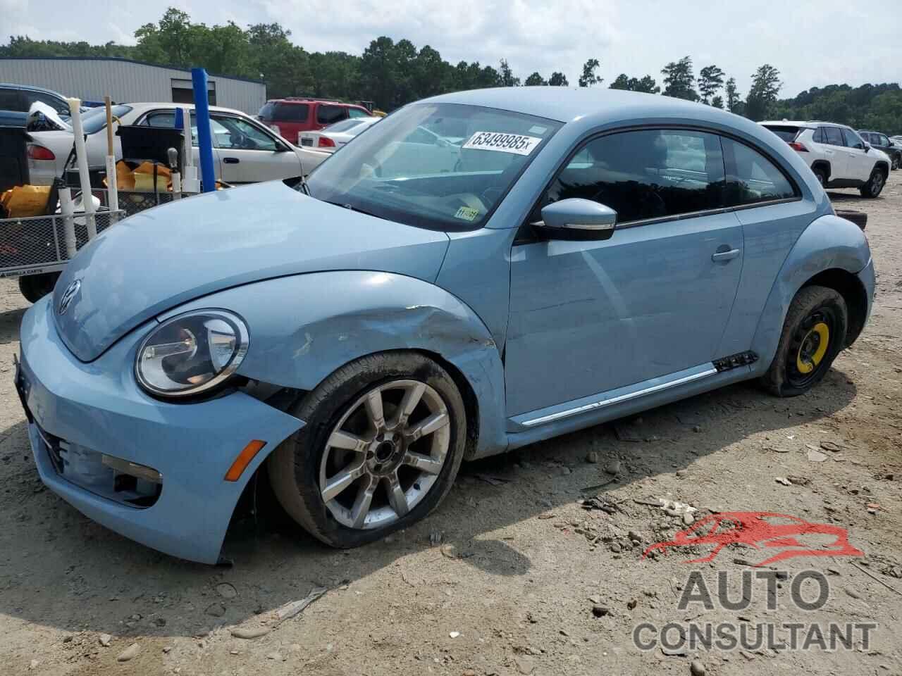 VOLKSWAGEN BEETLE 2012 - 3VWJP7AT7CM604404