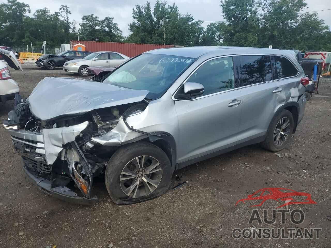 TOYOTA HIGHLANDER 2019 - 5TDBZRFH2KS918087