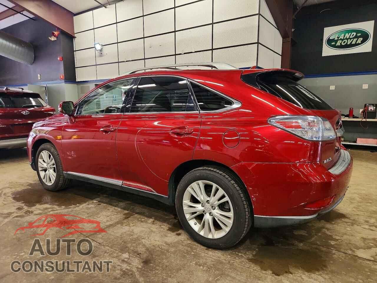 LEXUS RX450 2010 - JTJBC1BA0A2024930
