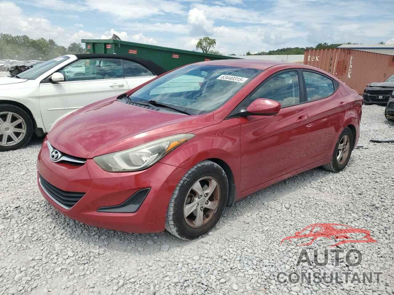 HYUNDAI ELANTRA 2015 - KMHDH4AE1FU282271