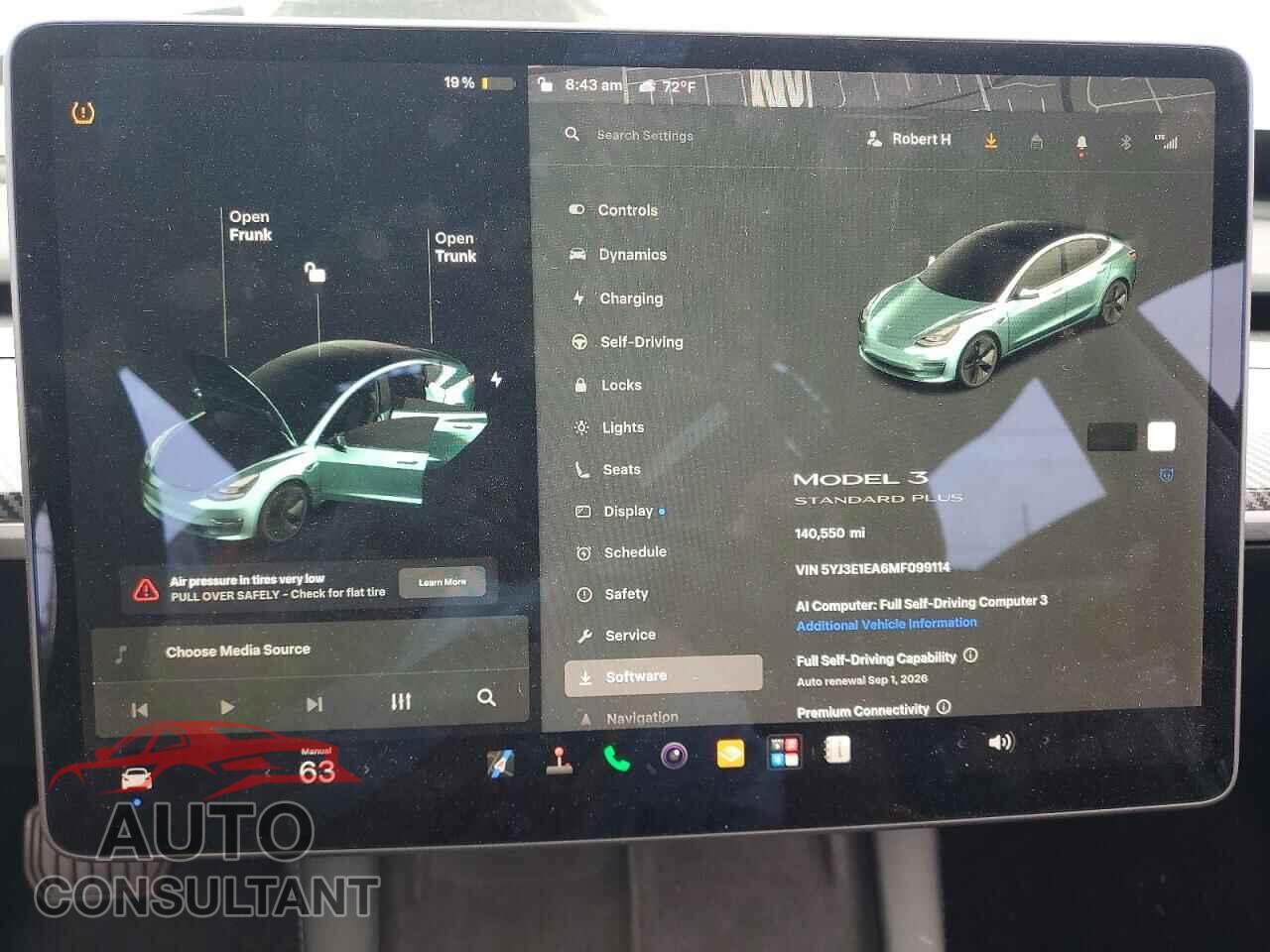 TESLA MODEL 3 2021 - 5YJ3E1EA6MF099114