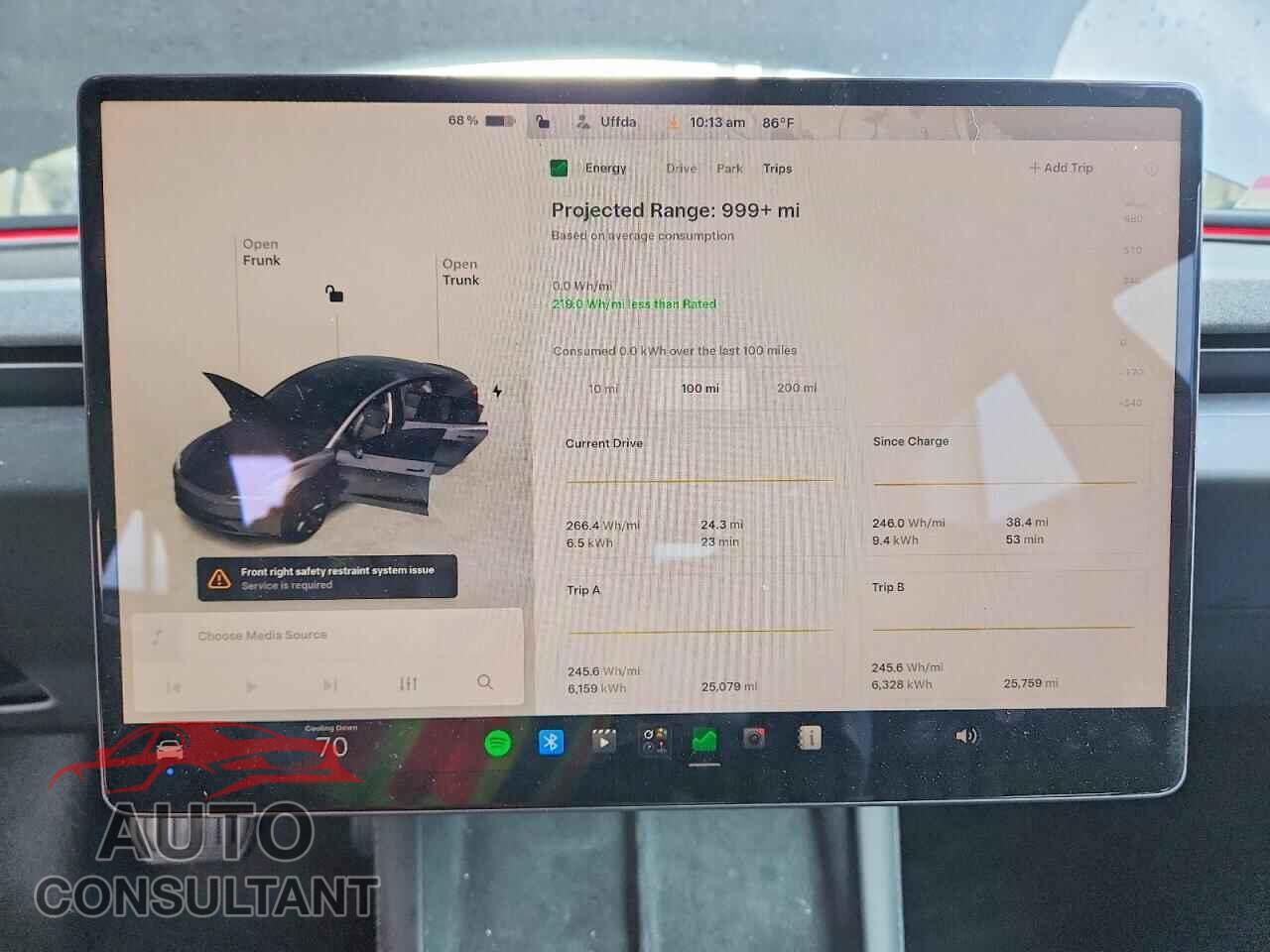 TESLA MODEL 3 2025 - 5YJ3E1EA8SF970236