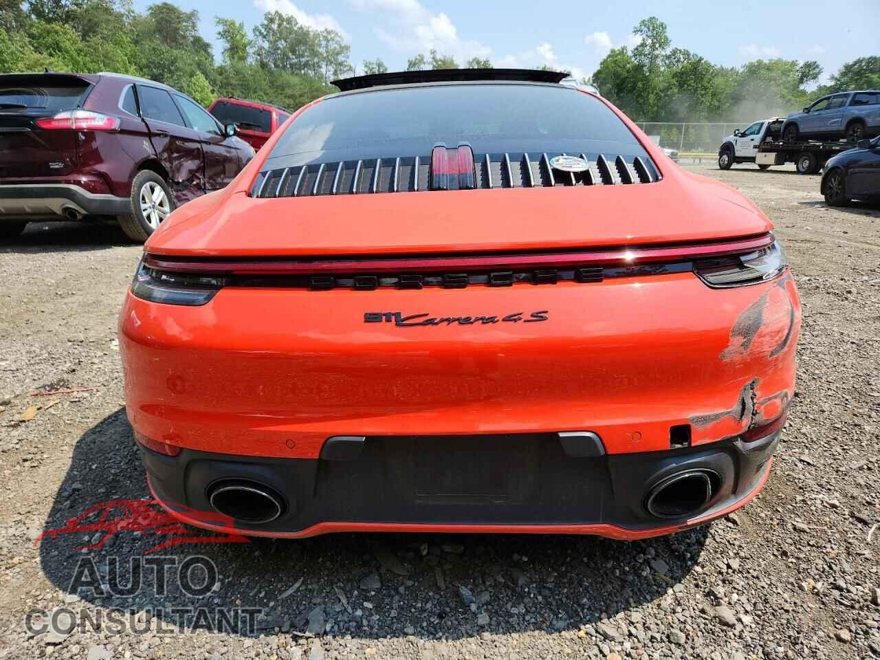 PORSCHE 911 2021 - WP0AB2A90MS222152