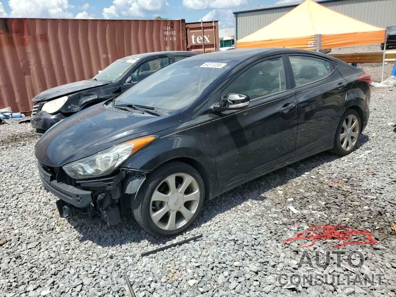 HYUNDAI ELANTRA 2013 - KMHDH4AE4DU493512