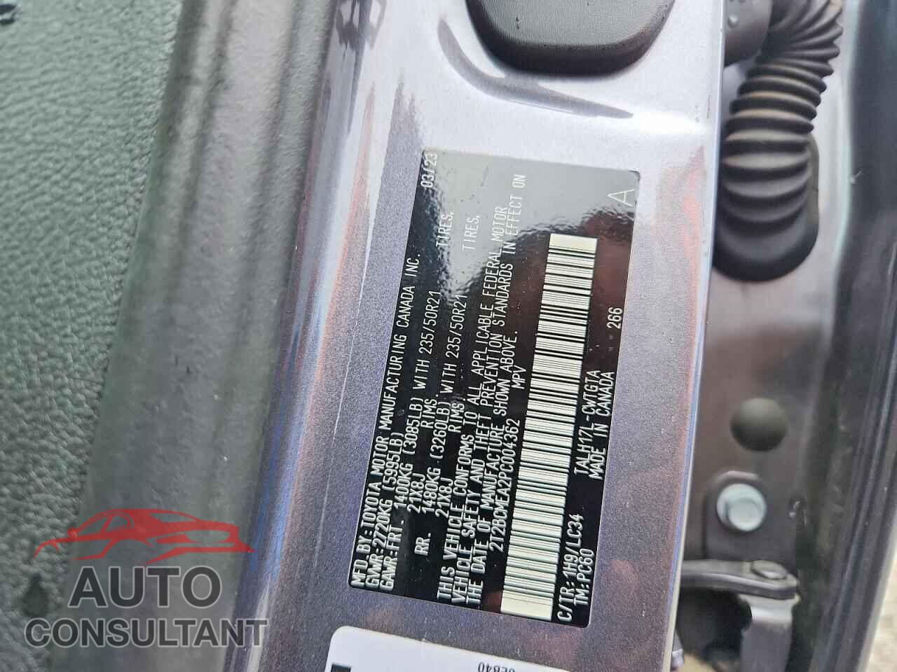 LEXUS RX450 2023 - 2T2BCMEA2PC004362