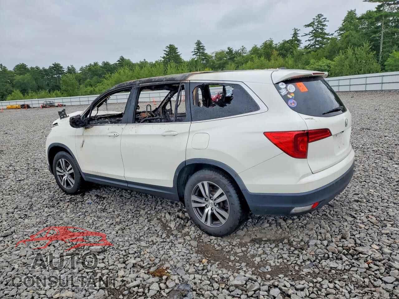 HONDA PILOT 2017 - 5FNYF5H54HB032882