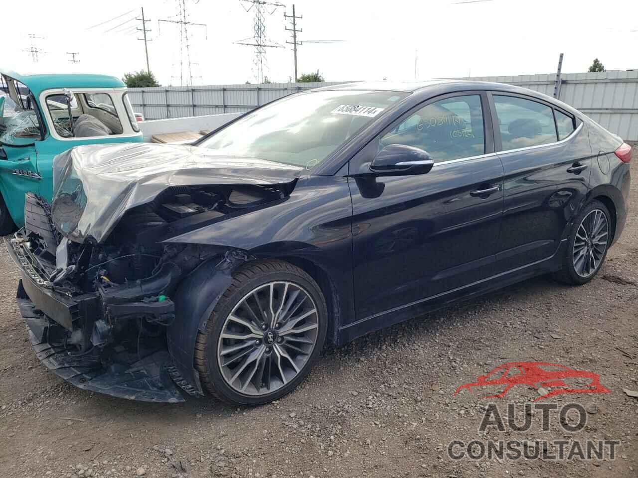 HYUNDAI ELANTRA 2018 - KMHD04LBXJU512103