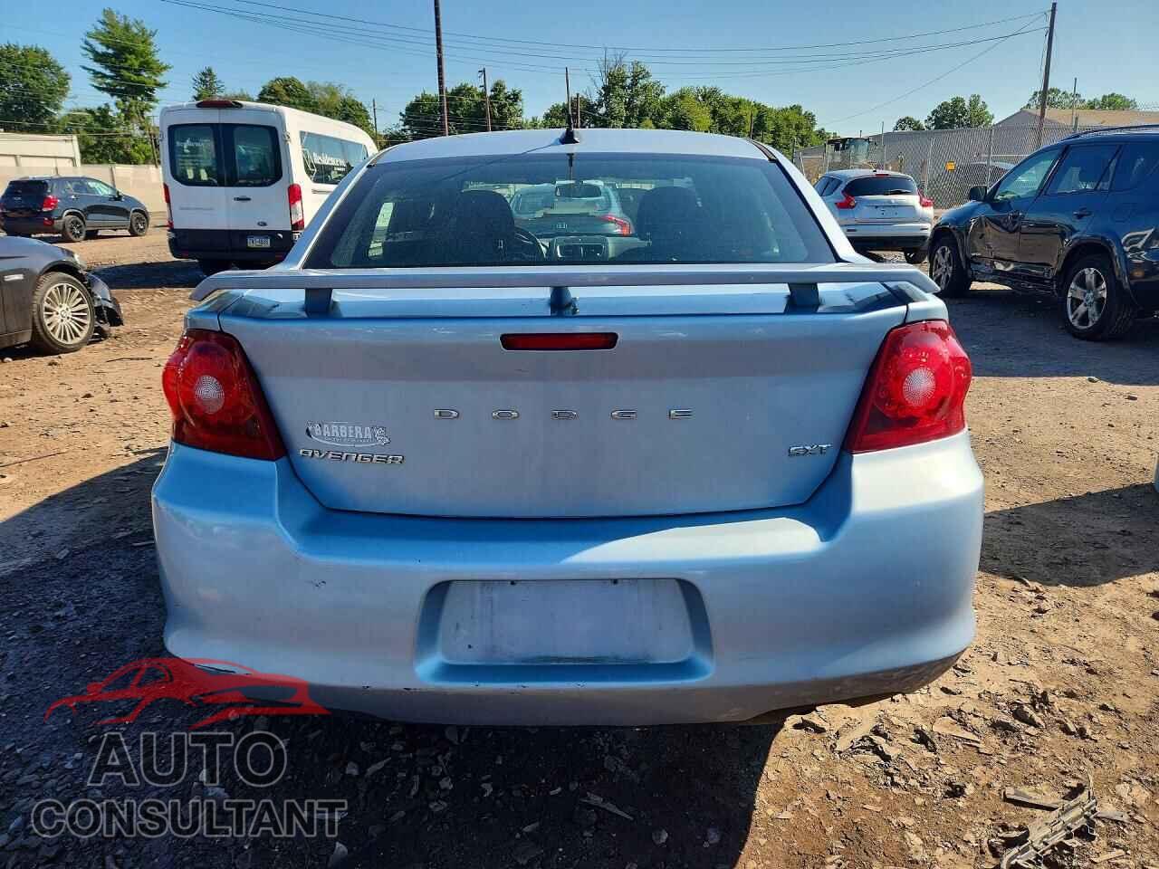 DODGE AVENGER 2013 - 1C3CDZCB8DN548912