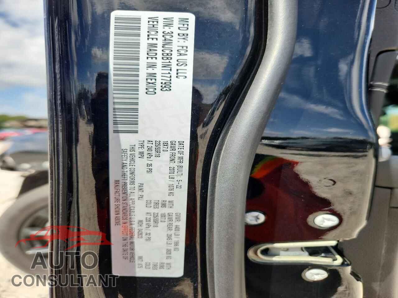 JEEP COMPASS 2022 - 3C4NJCBB1NT177993