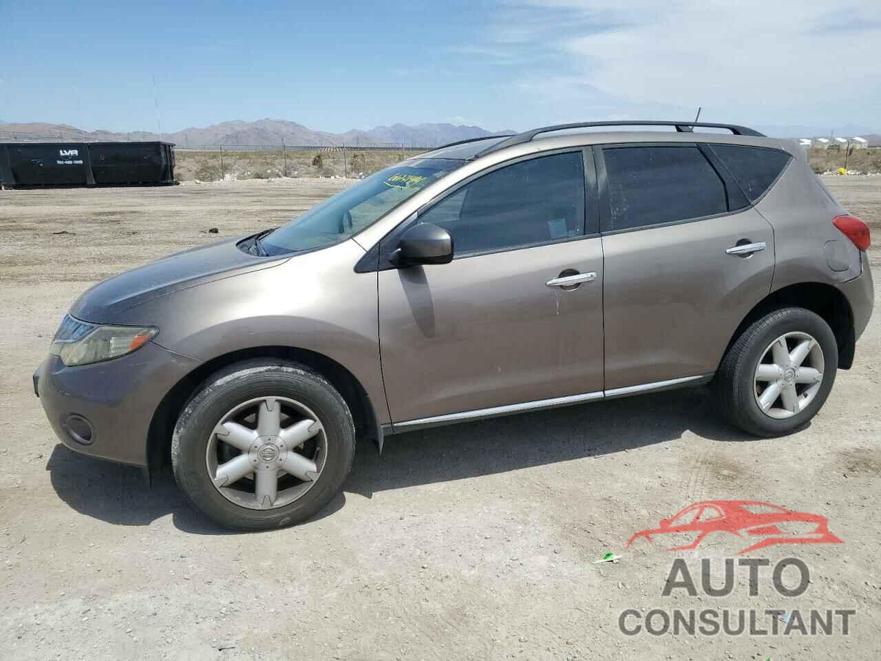 NISSAN MURANO 2009 - JN8AZ18W89W106106