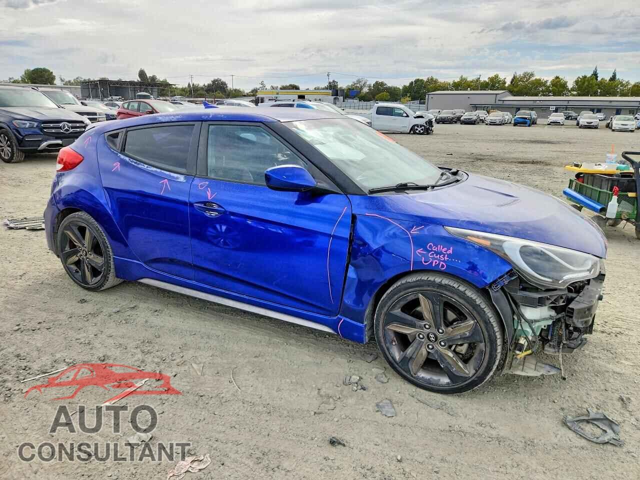 HYUNDAI VELOSTER 2014 - KMHTC6AE0EU202186