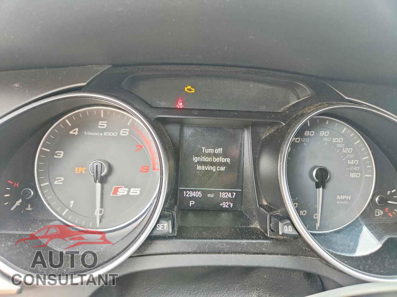 AUDI S5/RS5 2013 - WAUCGAFH5DN001792