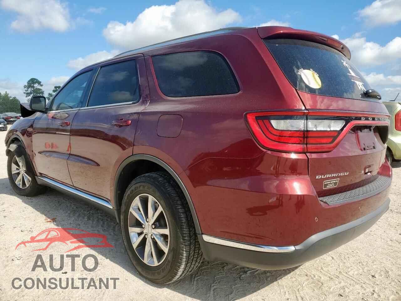 DODGE DURANGO 2016 - 1C4RDHDGXGC448899
